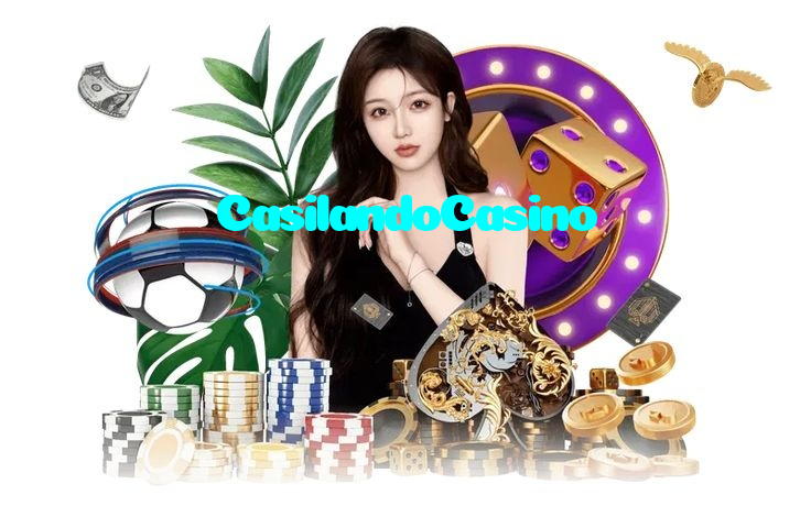 CasilandoCasino casino presented on mobile device in Pakistan with slots and live games